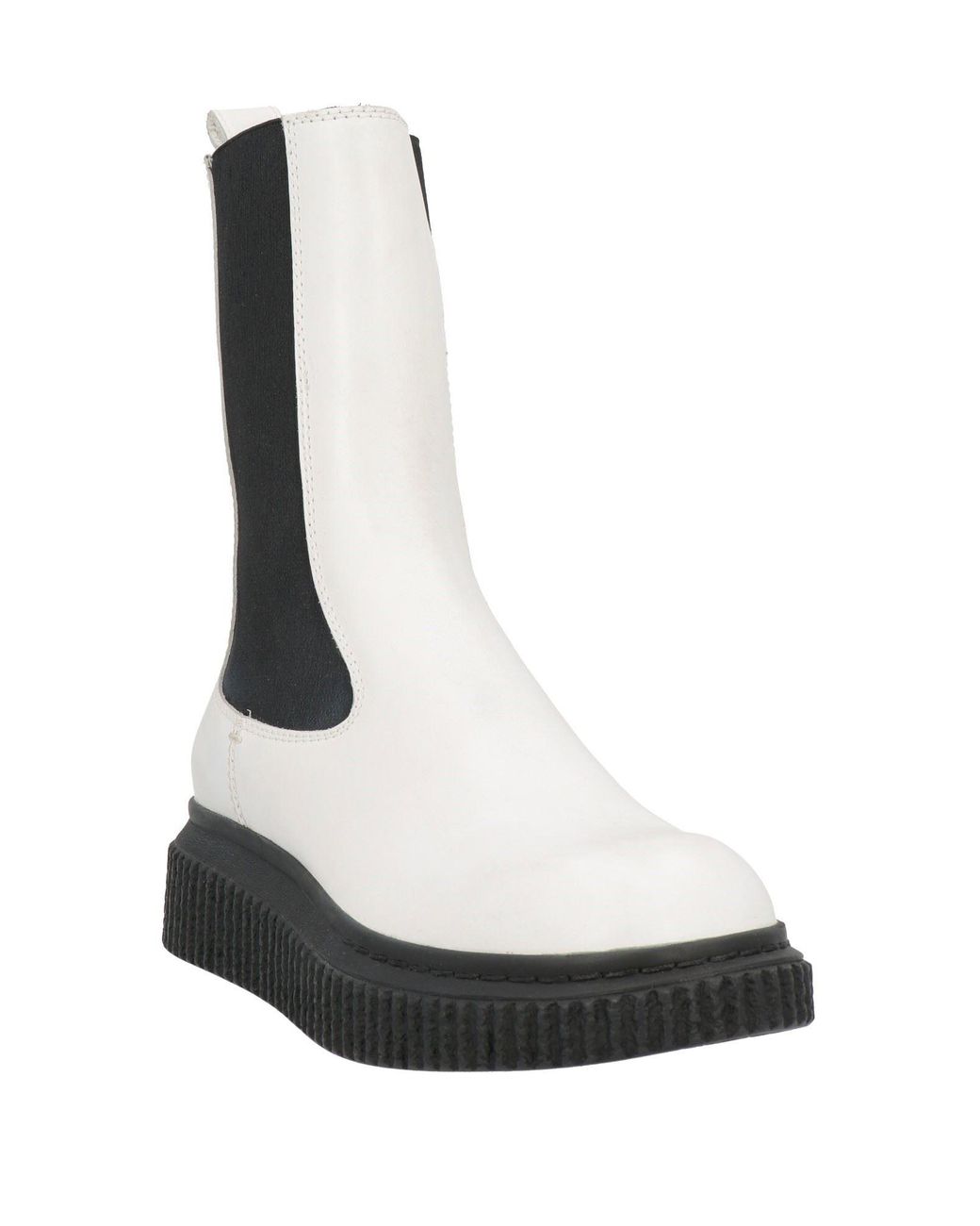 Officine Creative White Stiefelette