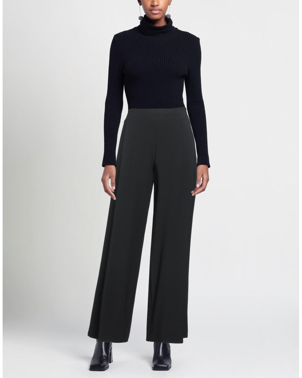 MÊME ROAD Black Pants Polyester, Elastane
