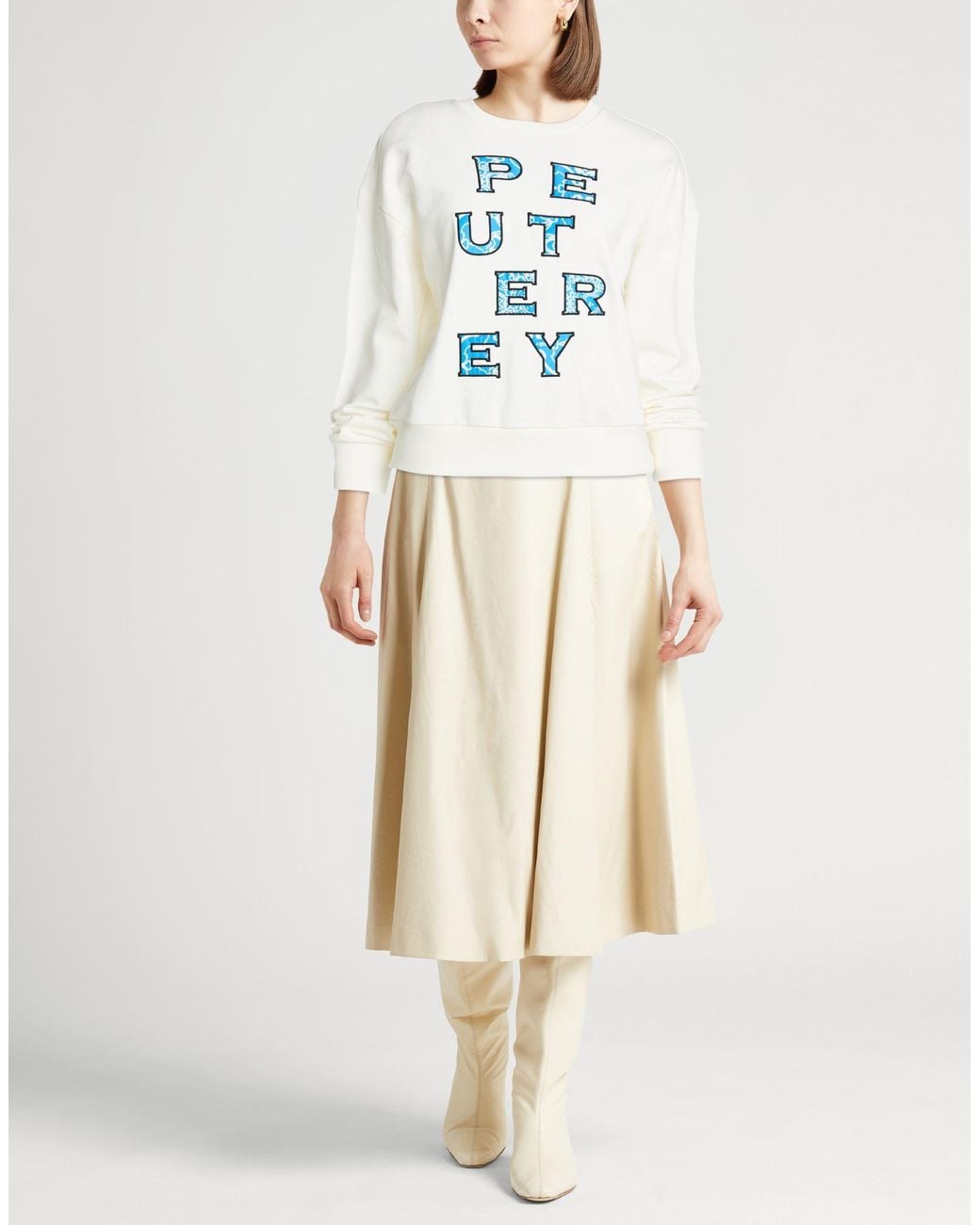 Peuterey White Sweatshirt Cotton