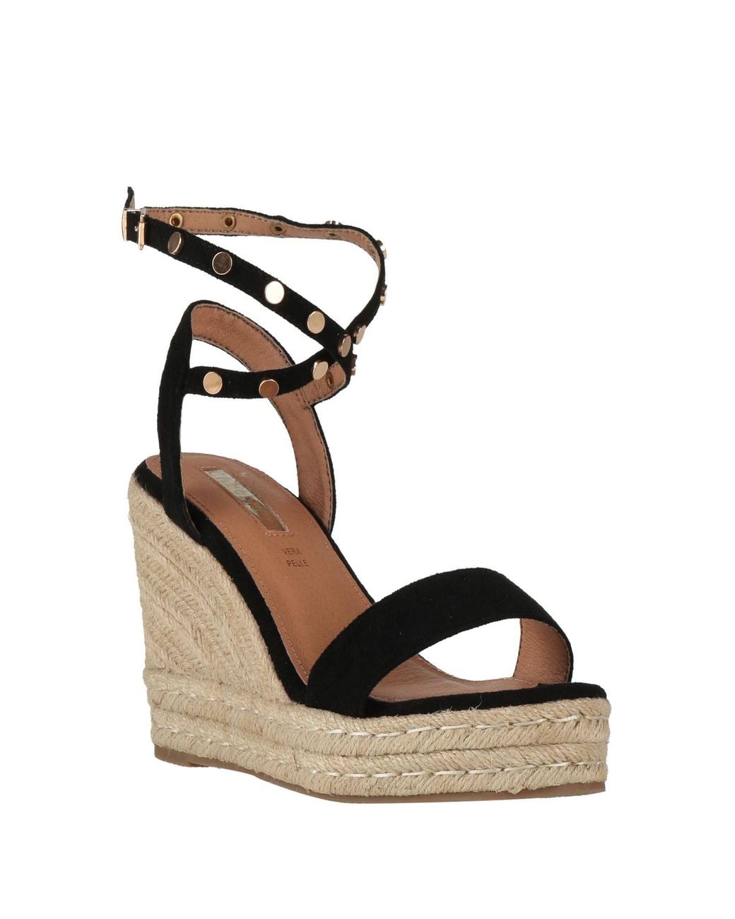 CafeNoir Black Espadrilles