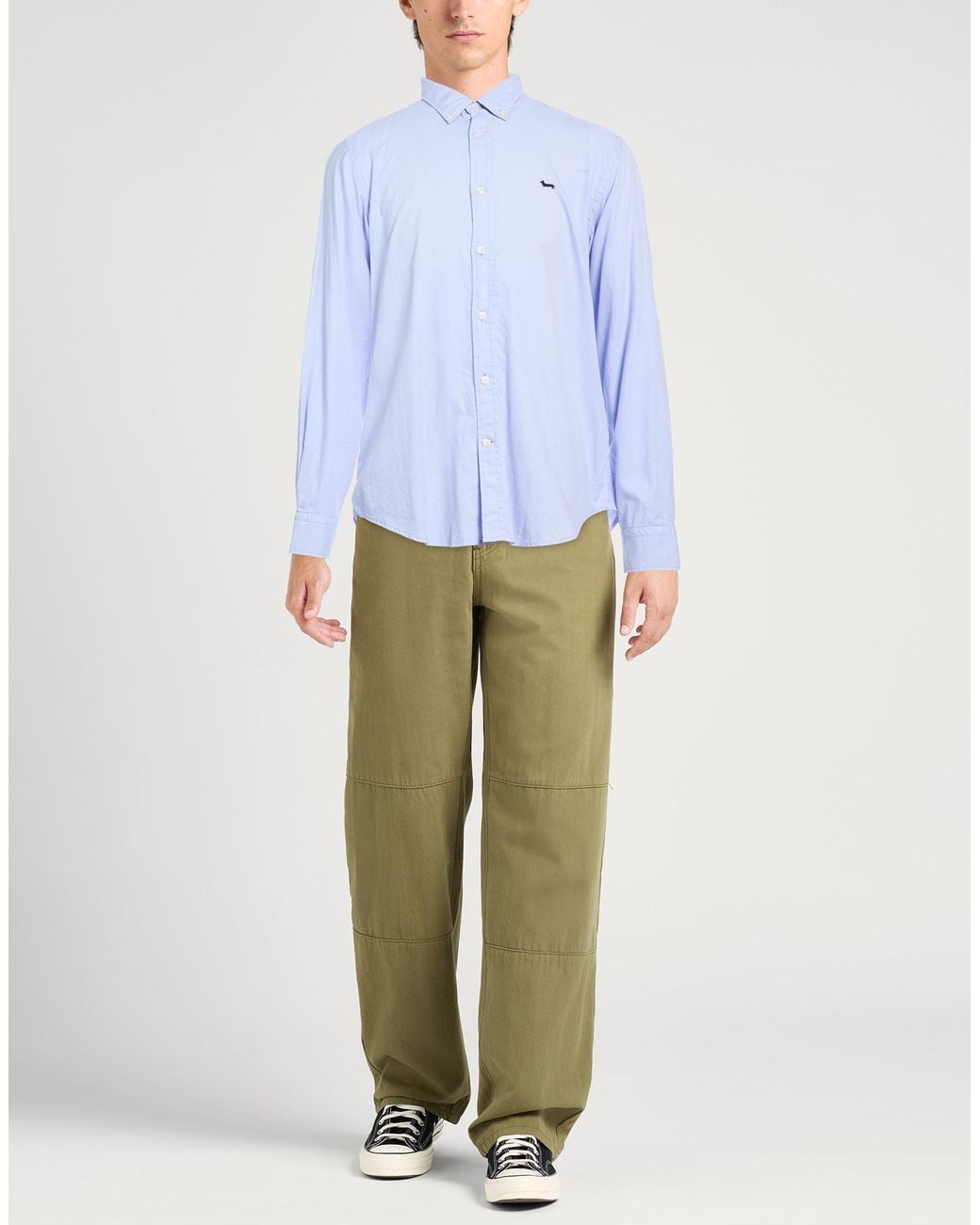 Camicia di Harmont & Blaine in Blue da Uomo