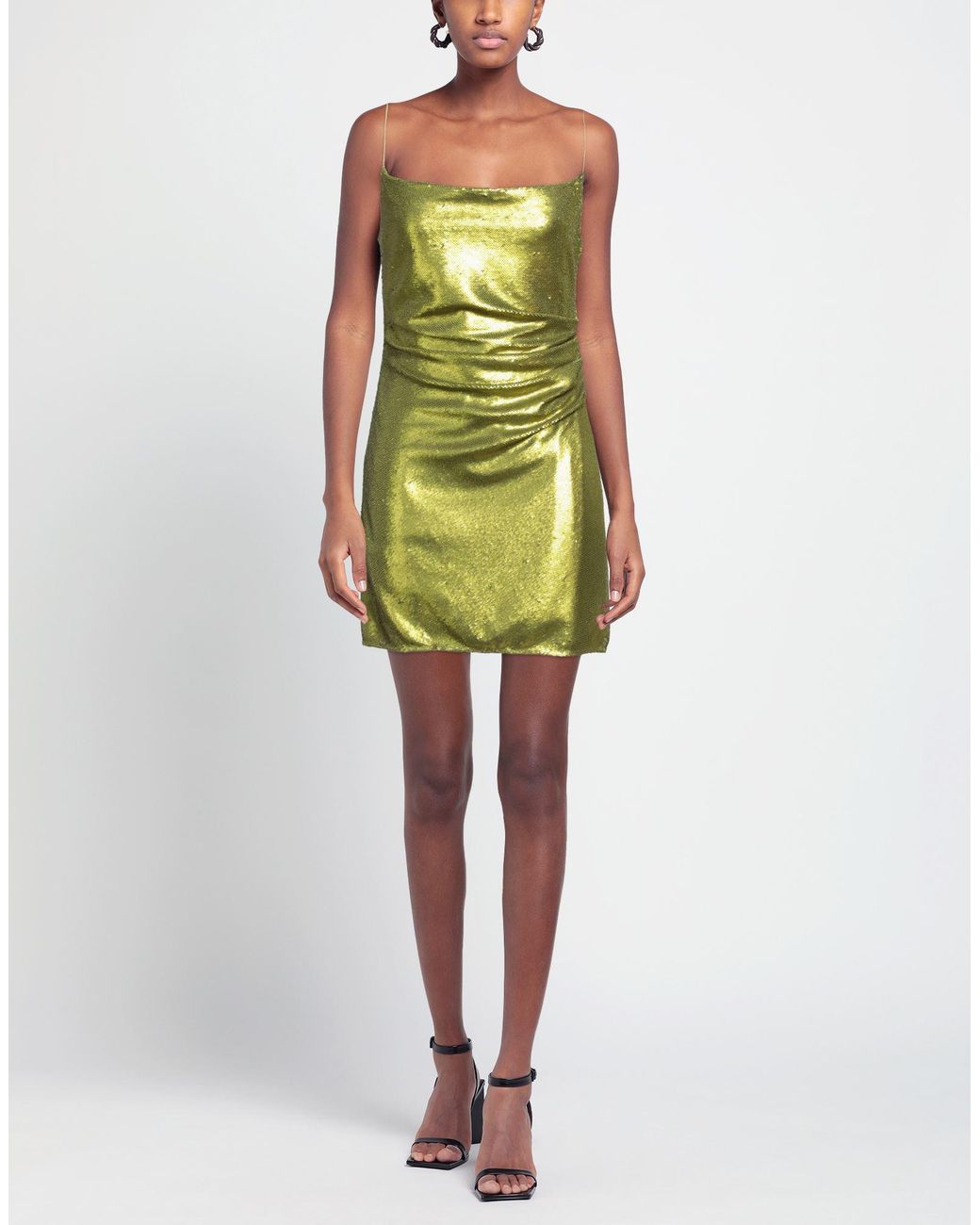 GAUGE81 Green Mini-Kleid