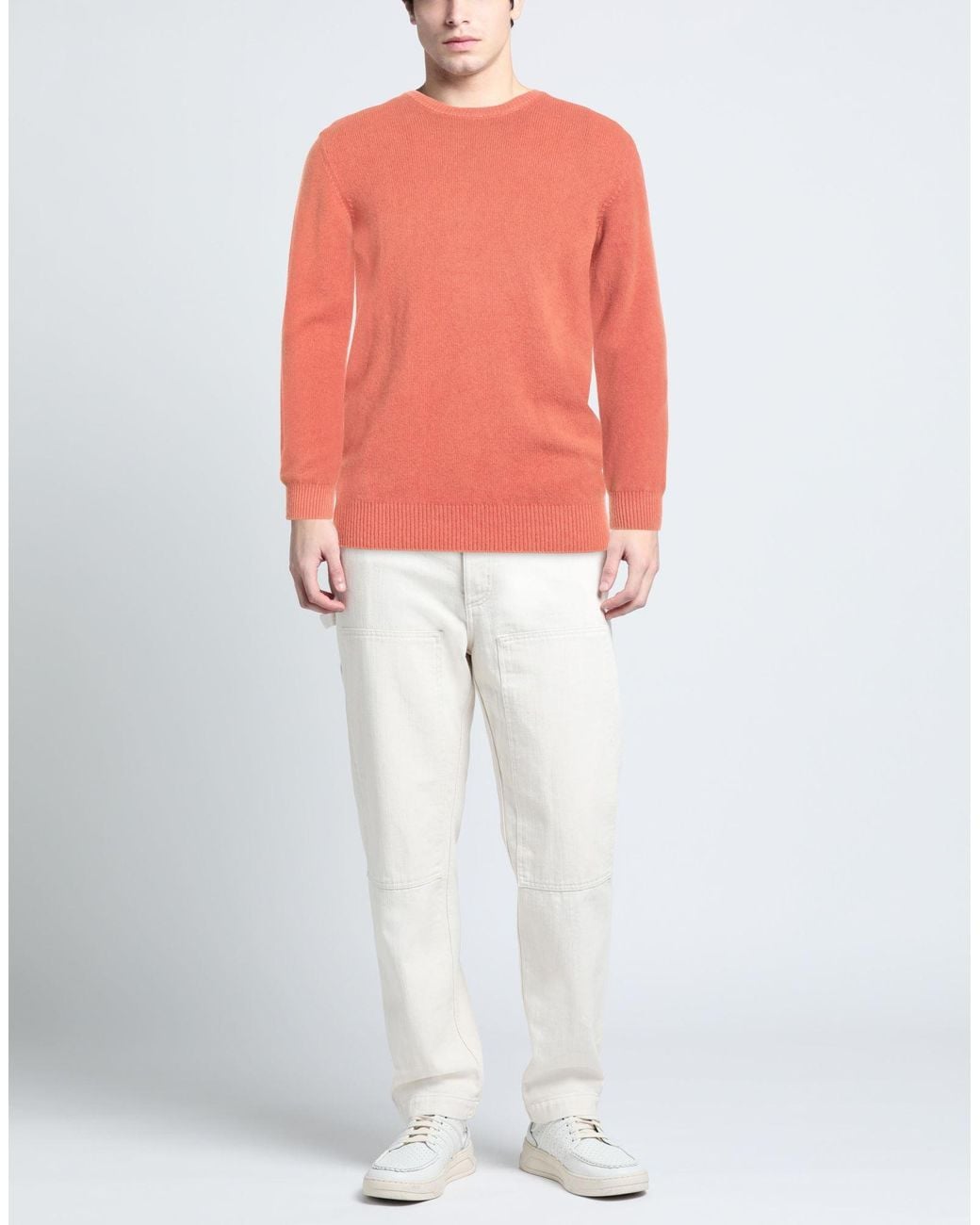40weft Pink Sweater for men
