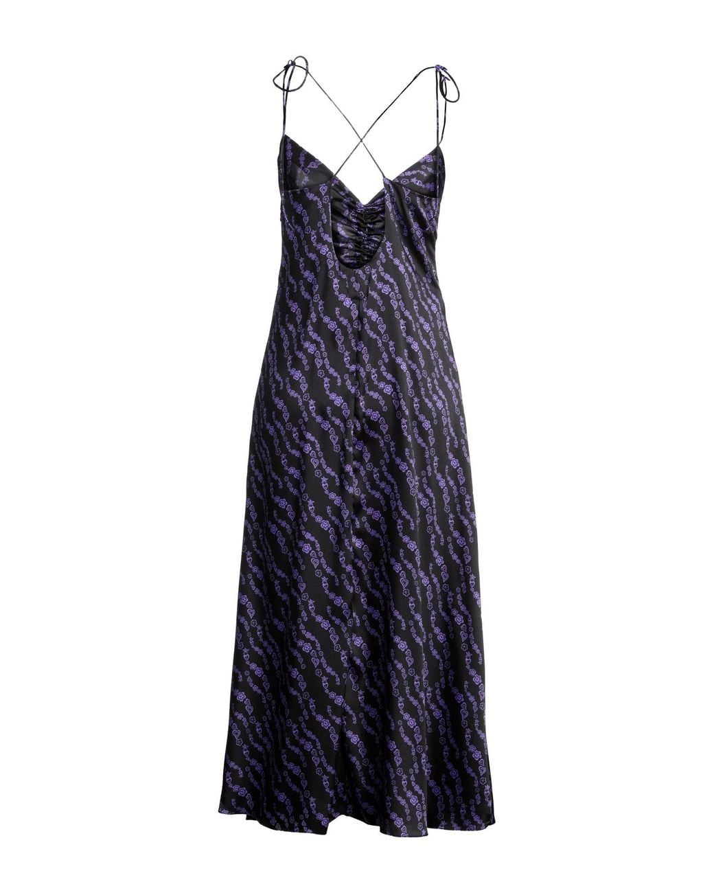 Sandro Blue Midi Dress