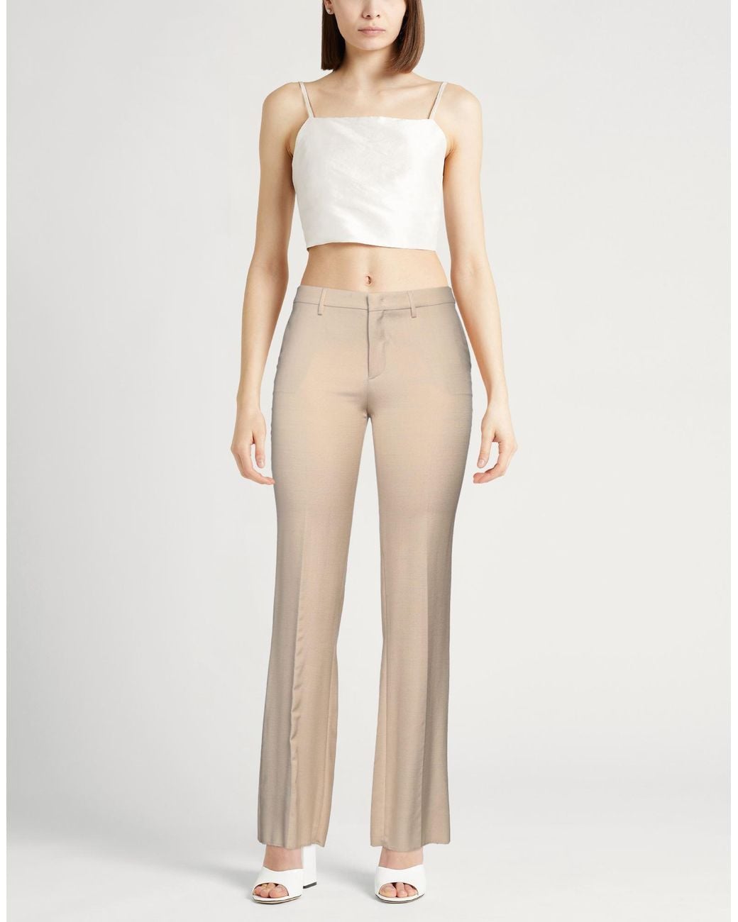 Etro Natural Pants Viscose