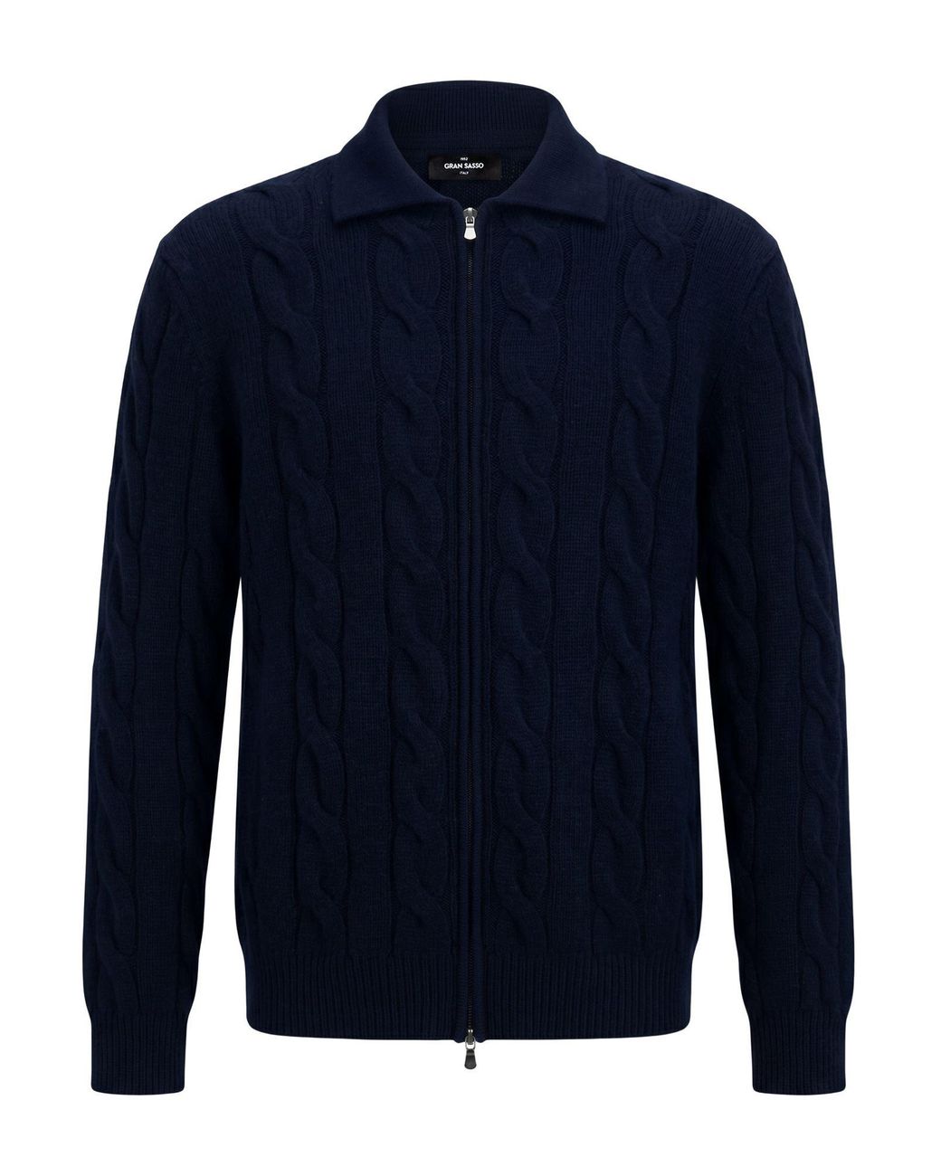 Gran Sasso Blue Cardigan Cashmere for men