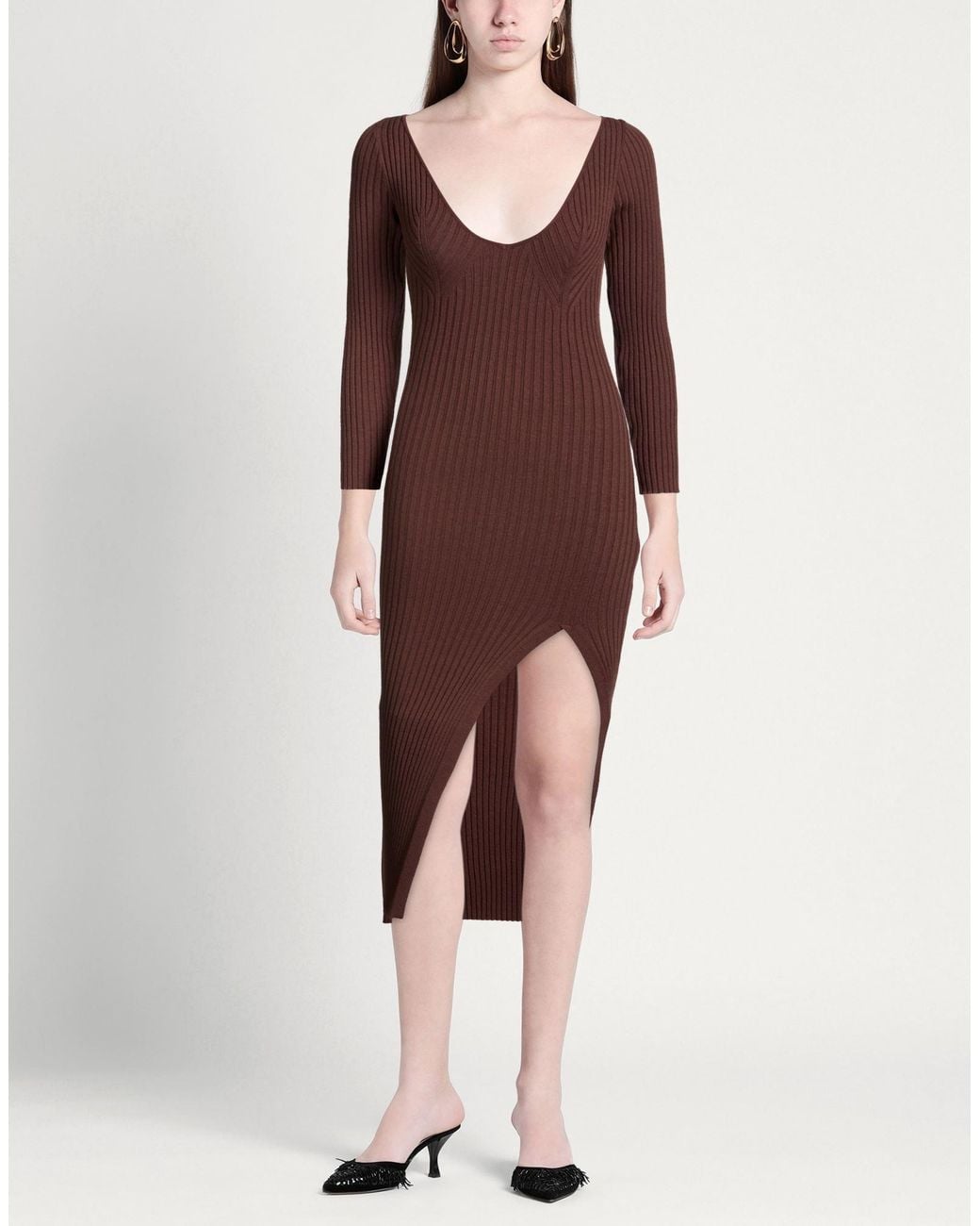 No Secrets Purple Midi Dress