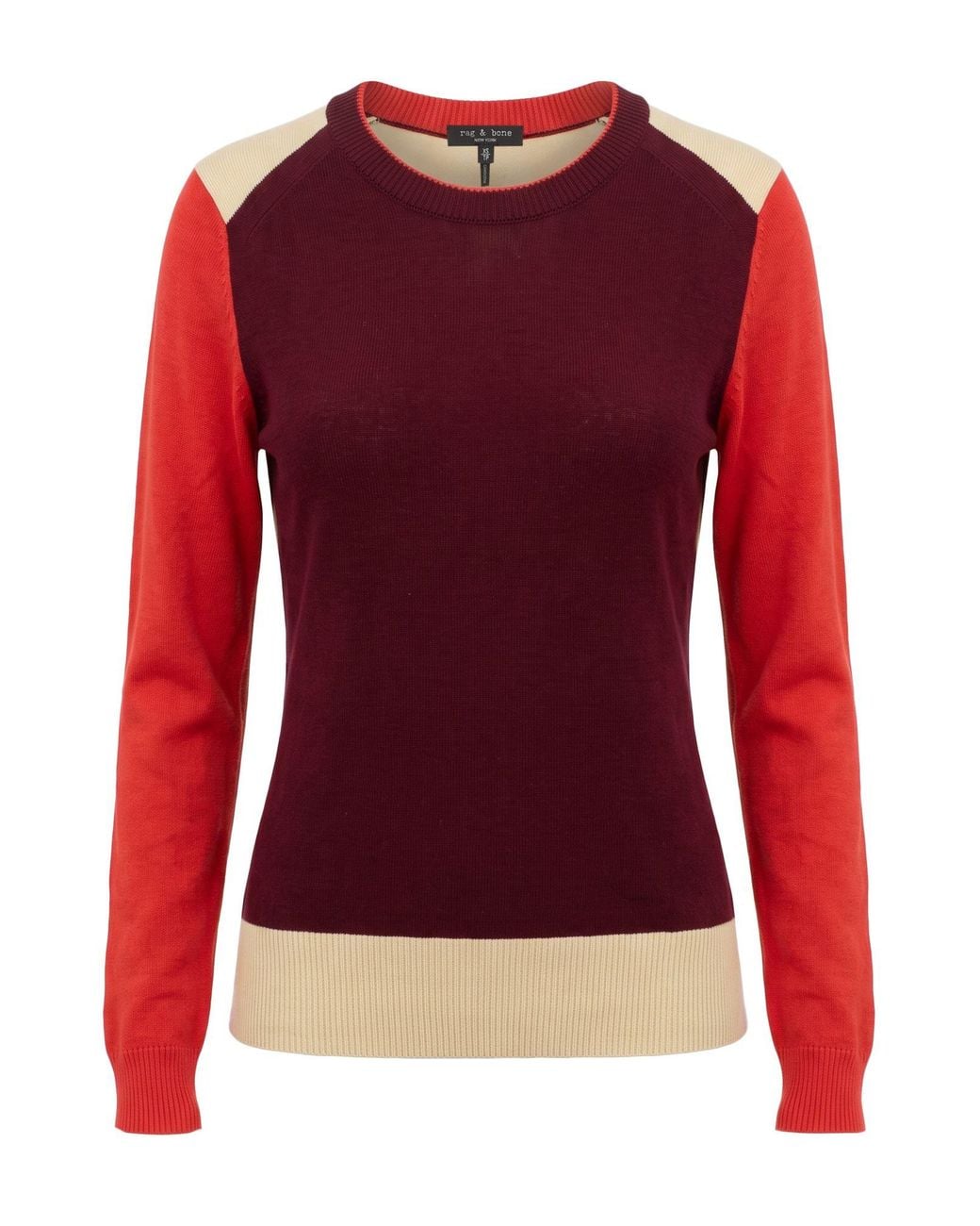 Pullover Rag & Bone de color Red