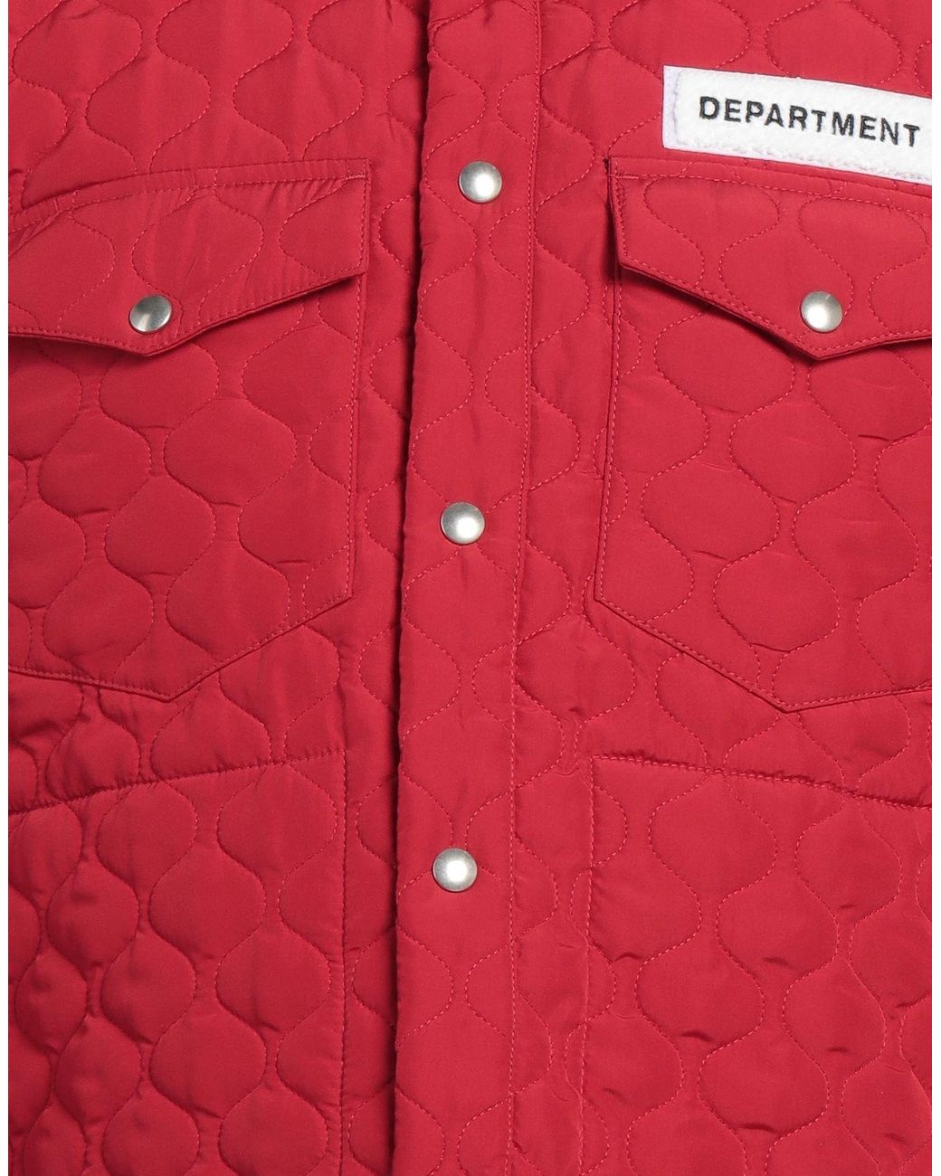 Department 5 Red Jacket for men