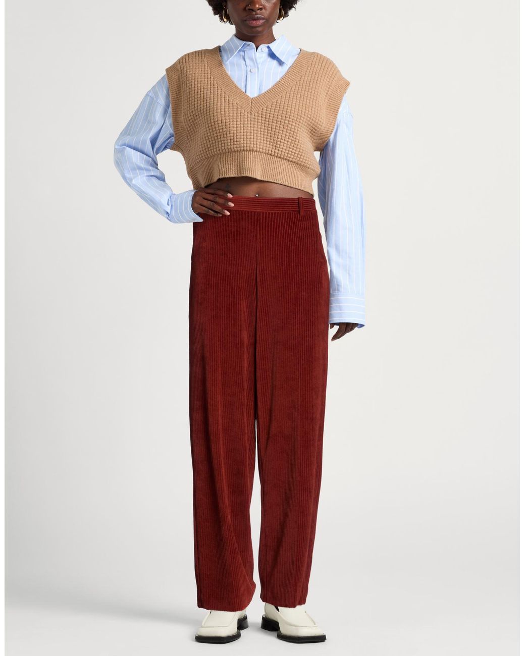 Circolo 1901 Red Trouser