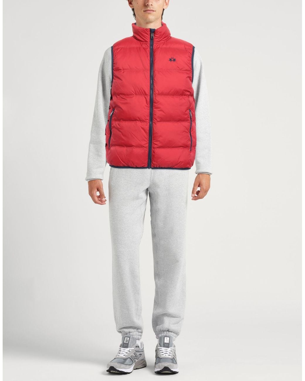 La Martina Red Vests for men