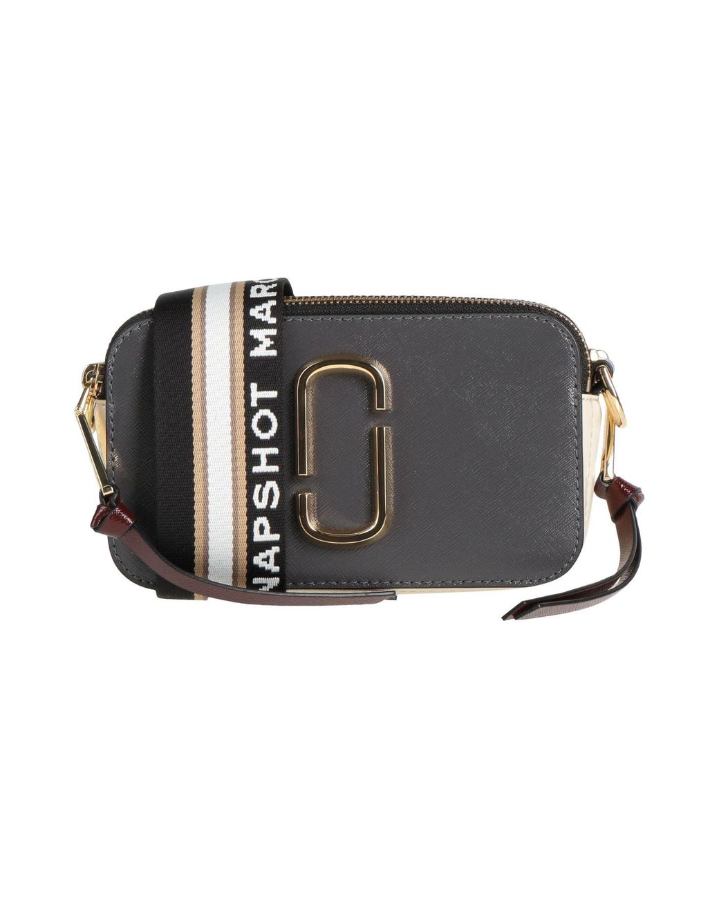 Marc Jacobs Black Cross-Body Bag Cow Leather, Polyurethane