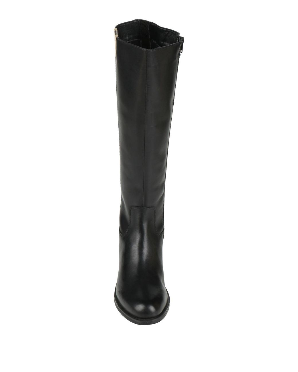 Osey Black Boot Leather