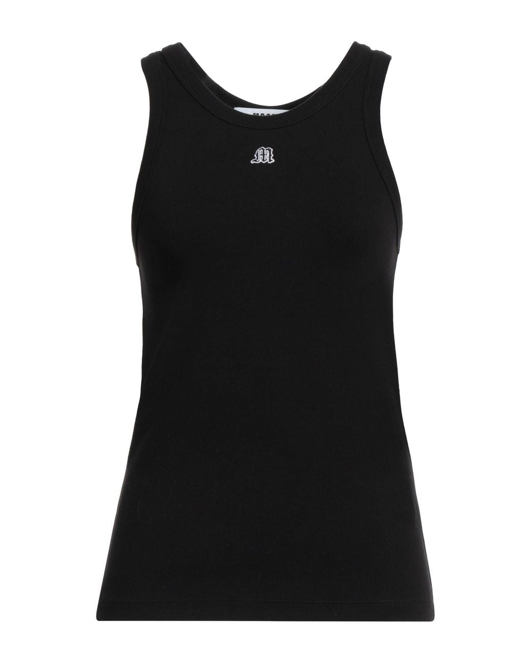 MSGM Black Tank Top