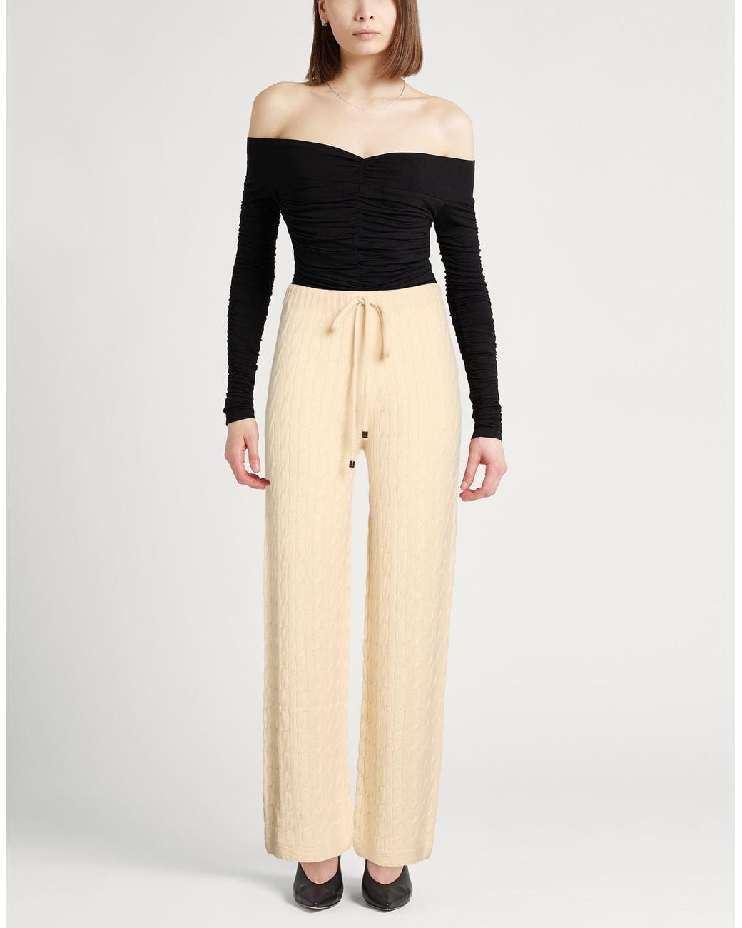 Pantalone di Drumohr in Natural