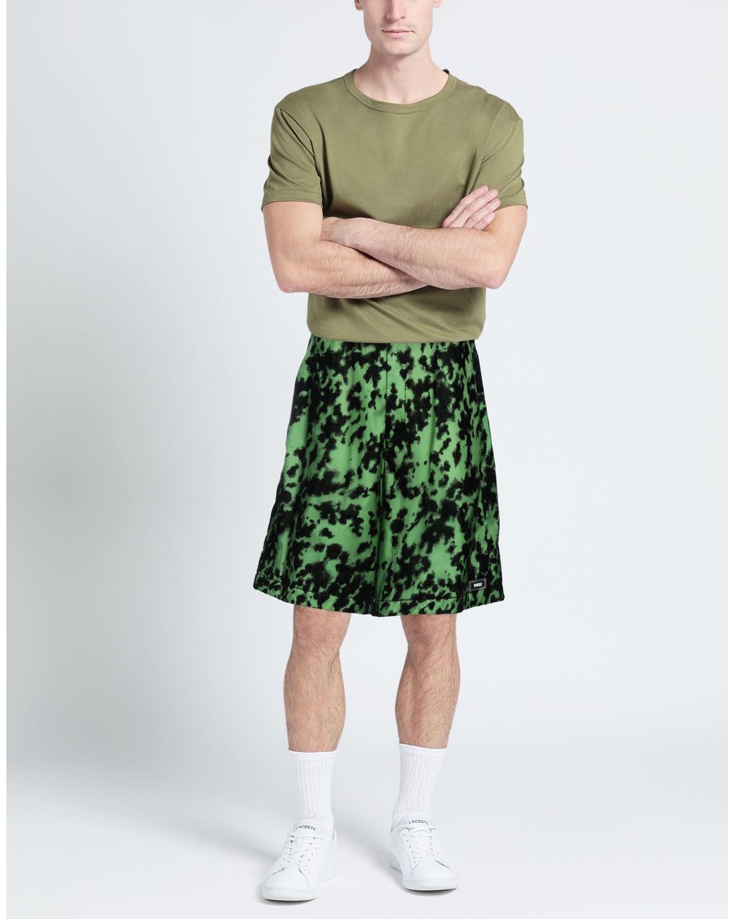 DSquared² Green Shorts & Bermuda Shorts for men