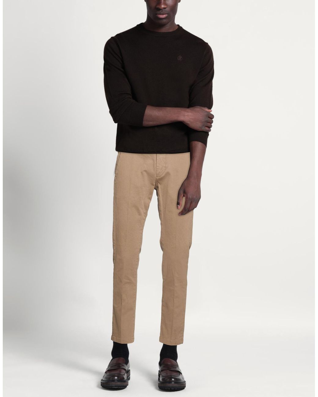 Yan Simmon Natural Trouser for men