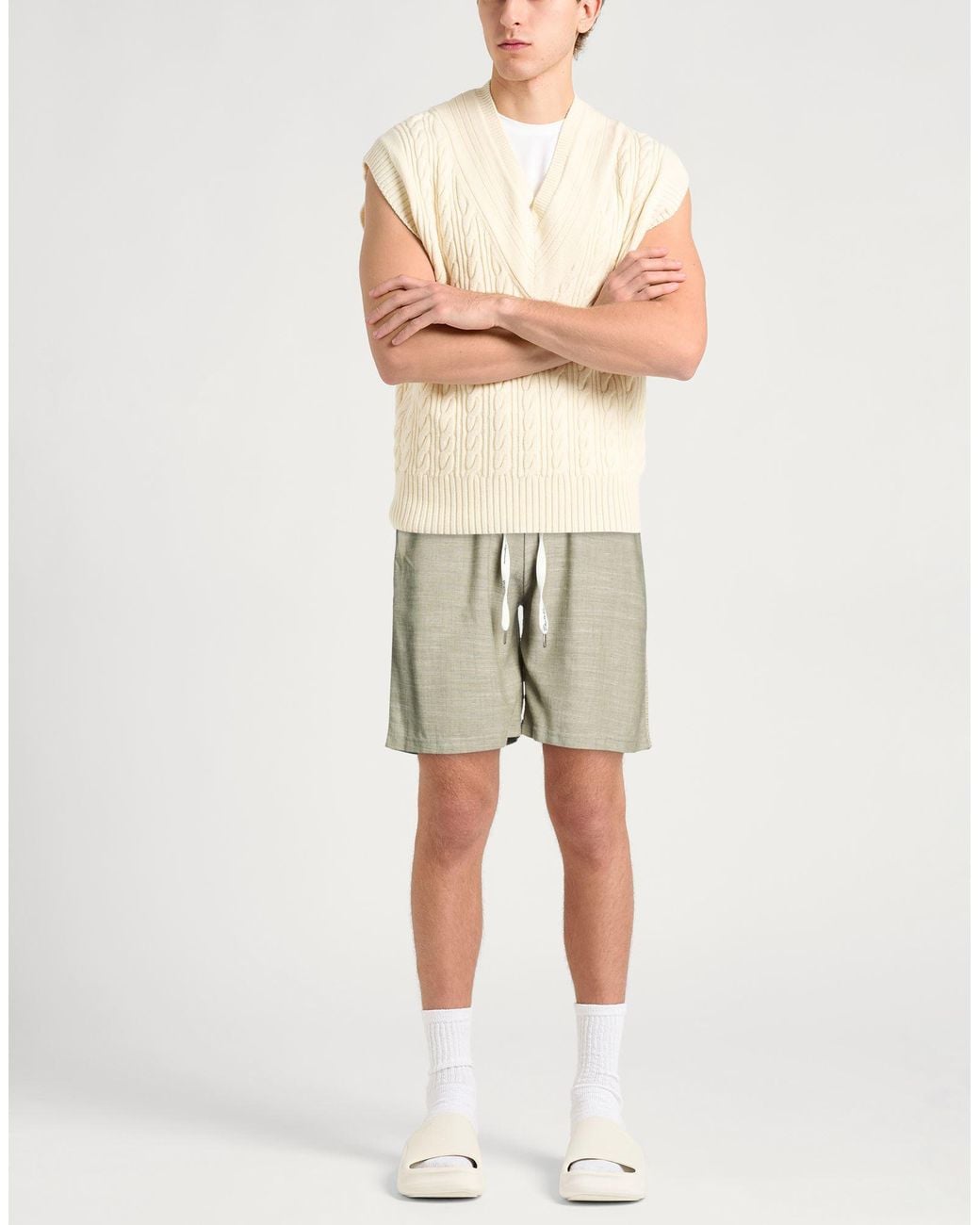 Takeshy Kurosawa Natural Shorts & Bermuda Shorts for men