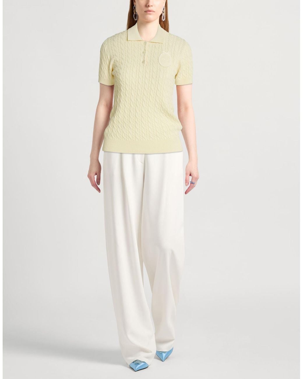 Dior Yellow Polo Shirt