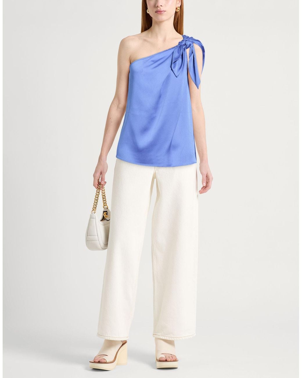 Marella Blue Top Polyester