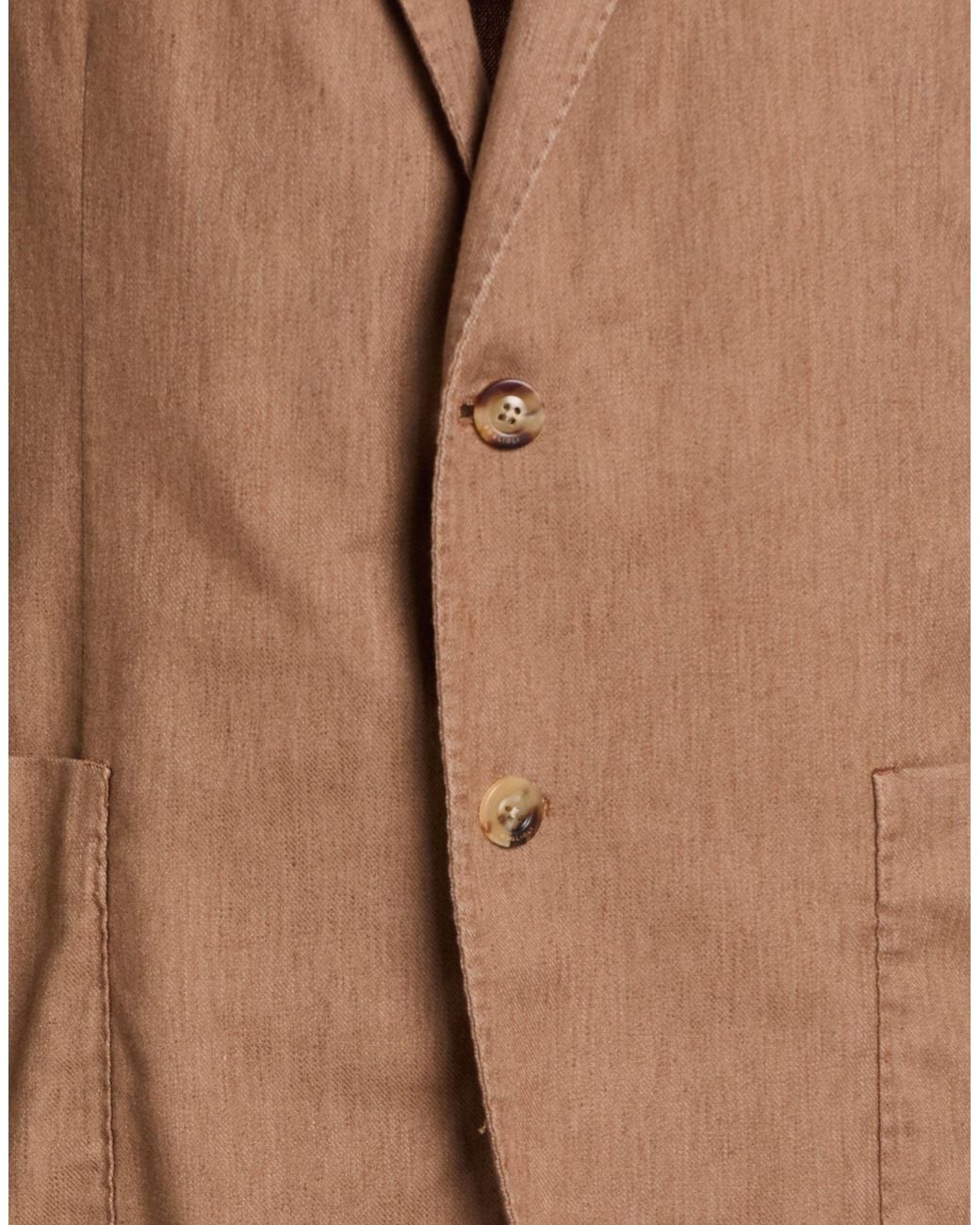 Boglioli Brown Blazer Cotton, Linen, Polyester, Elastane for men