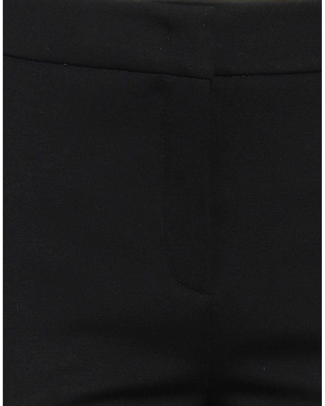 iBlues Black Pants Viscose, Polyamide, Elastane