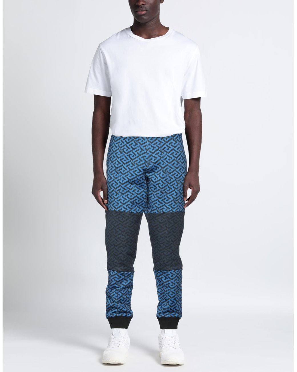 Versace Blue Trouser for men
