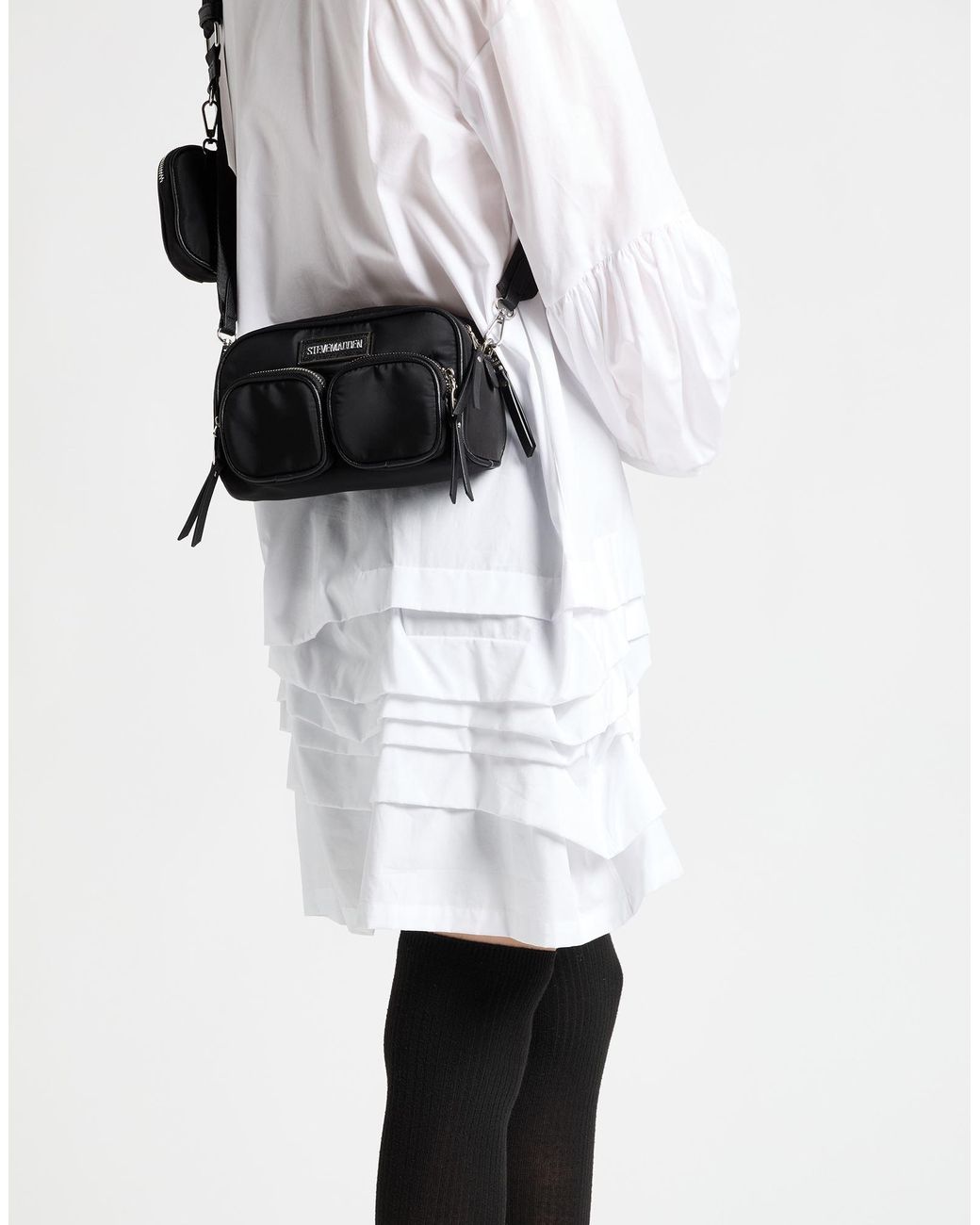 Steve Madden Black Cross-Body Bag