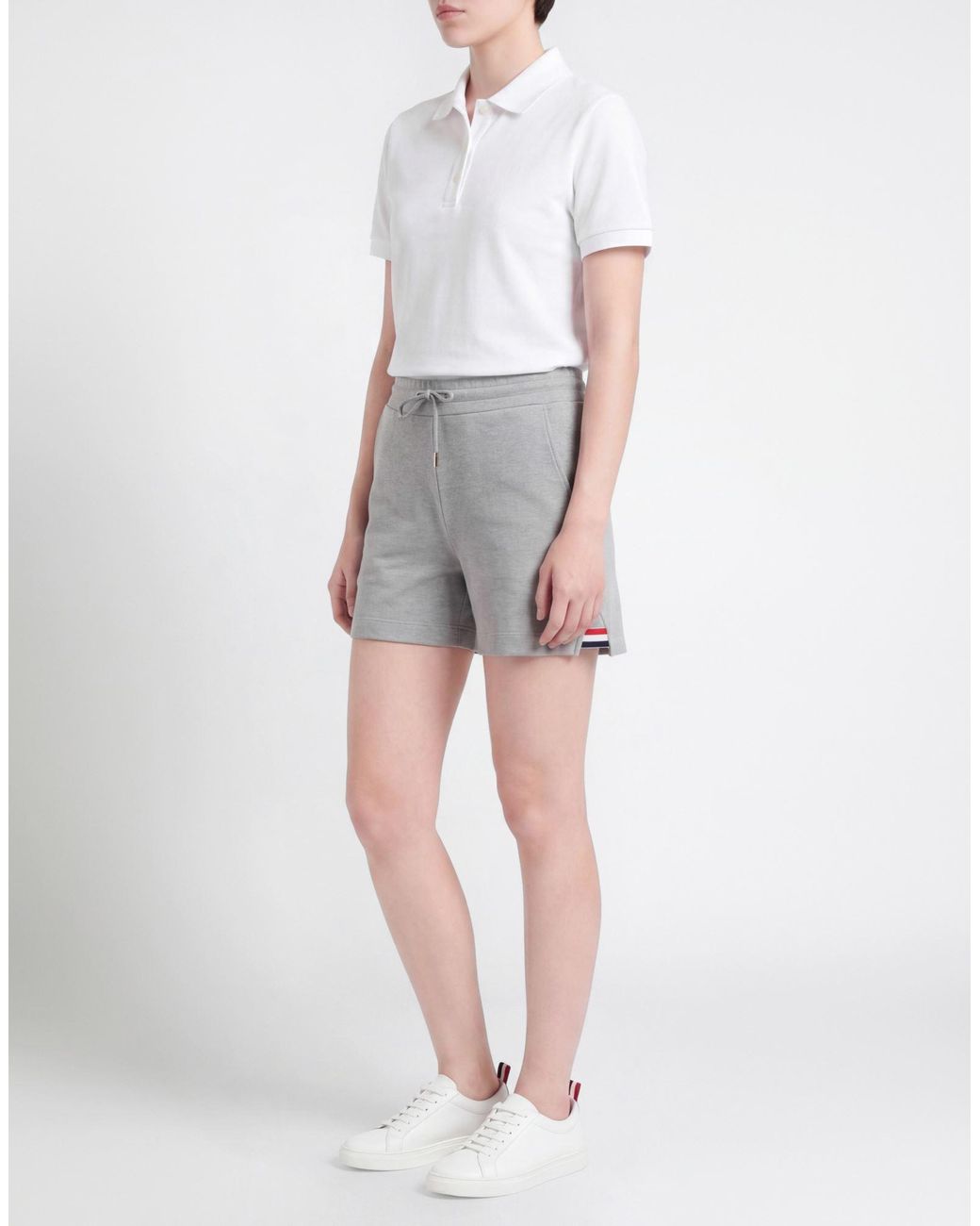 La Fileria Gray Shorts & Bermuda Shorts Cotton