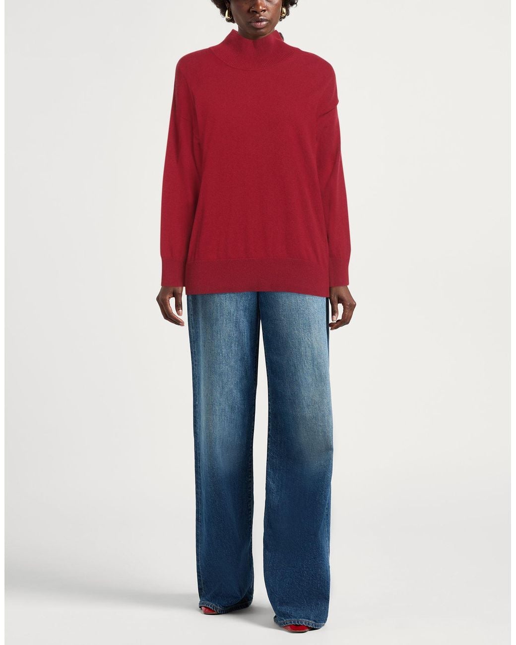 Cuello Alto Alpha Studio de color Red
