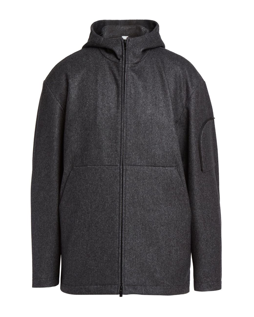 Hevò Gray Jacket Virgin Wool, Polyamide for men