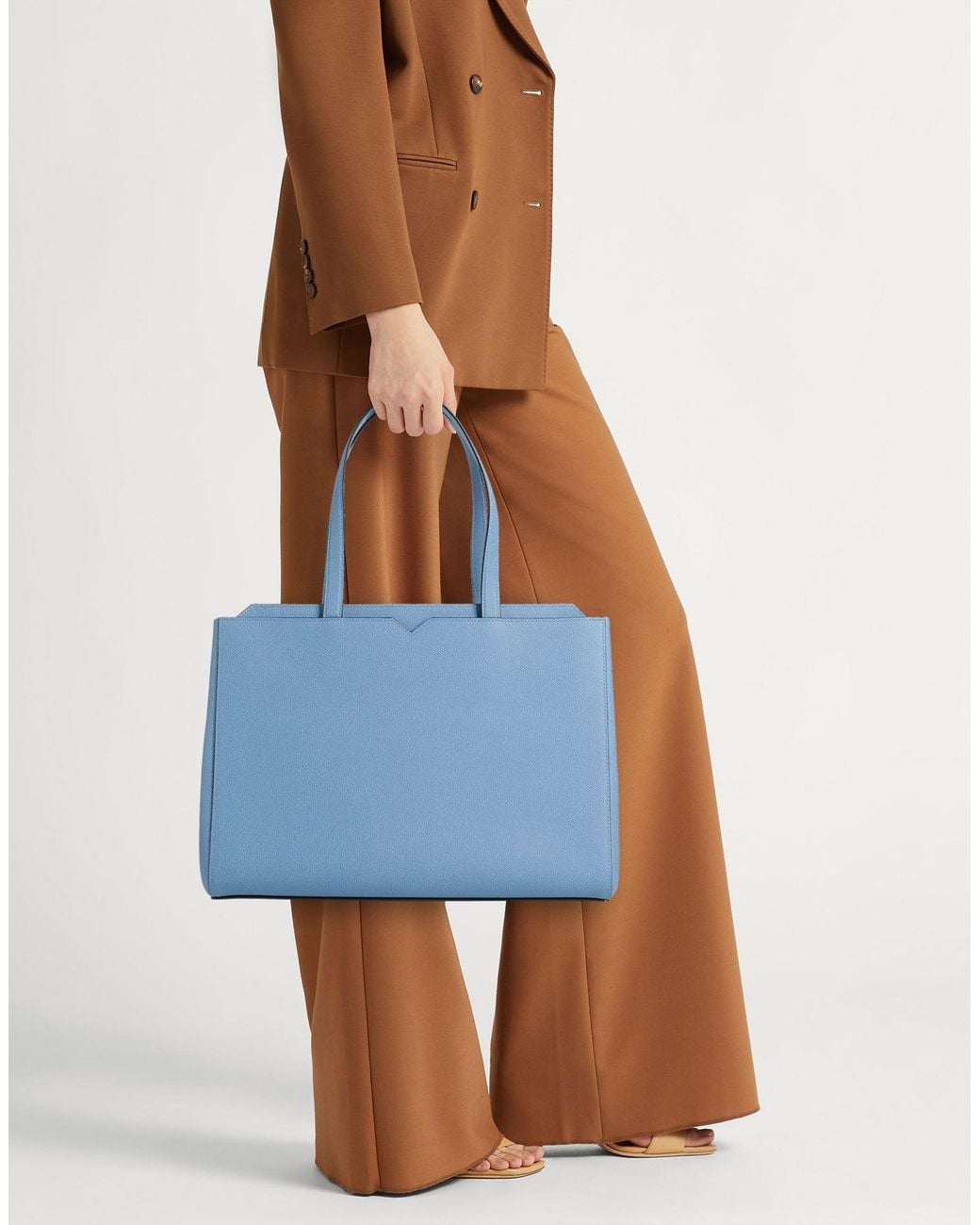 Valextra Blue Handbag