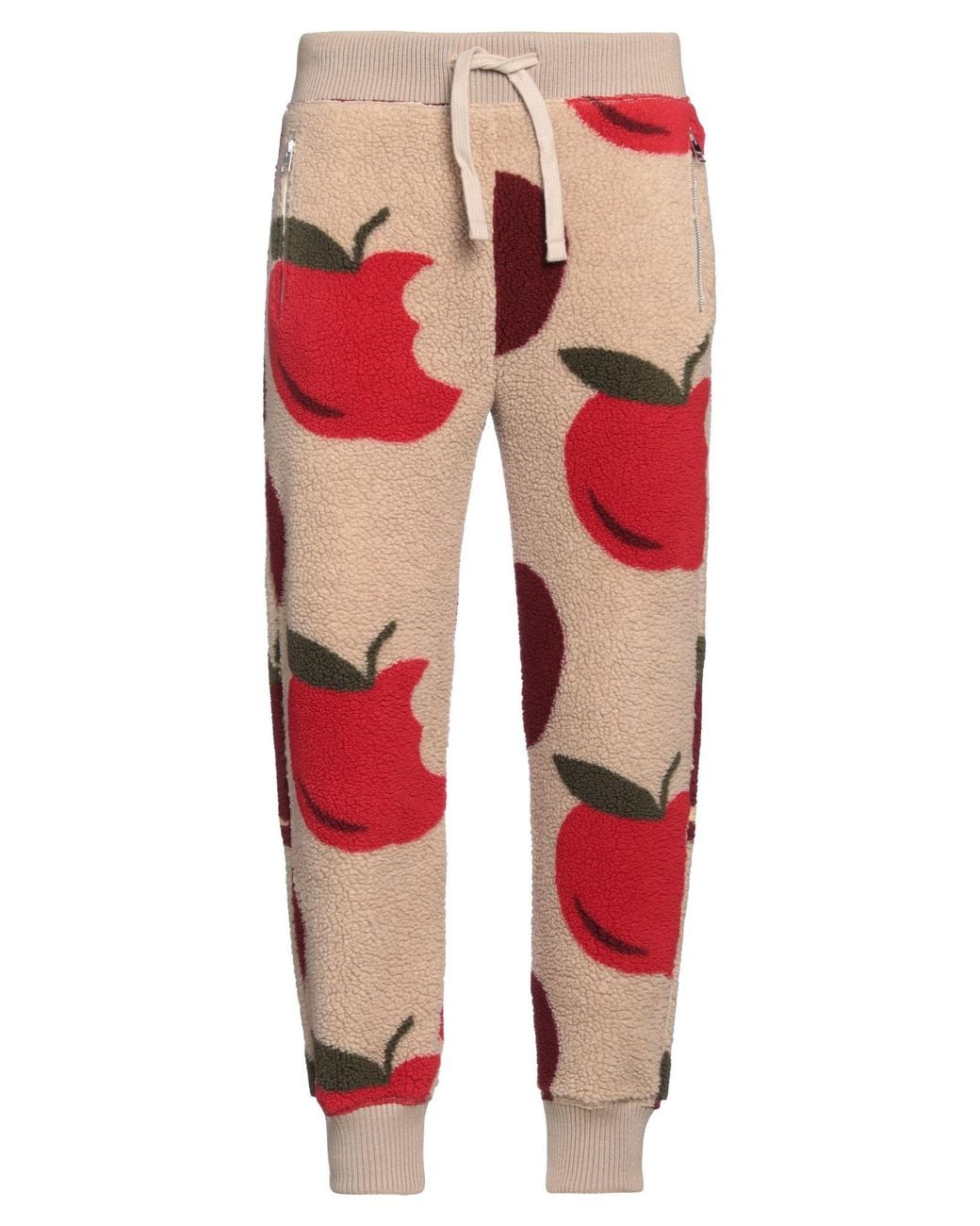 J.W. Anderson Red Pants Acrylic, Polyester, Lambswool, Elastane for men