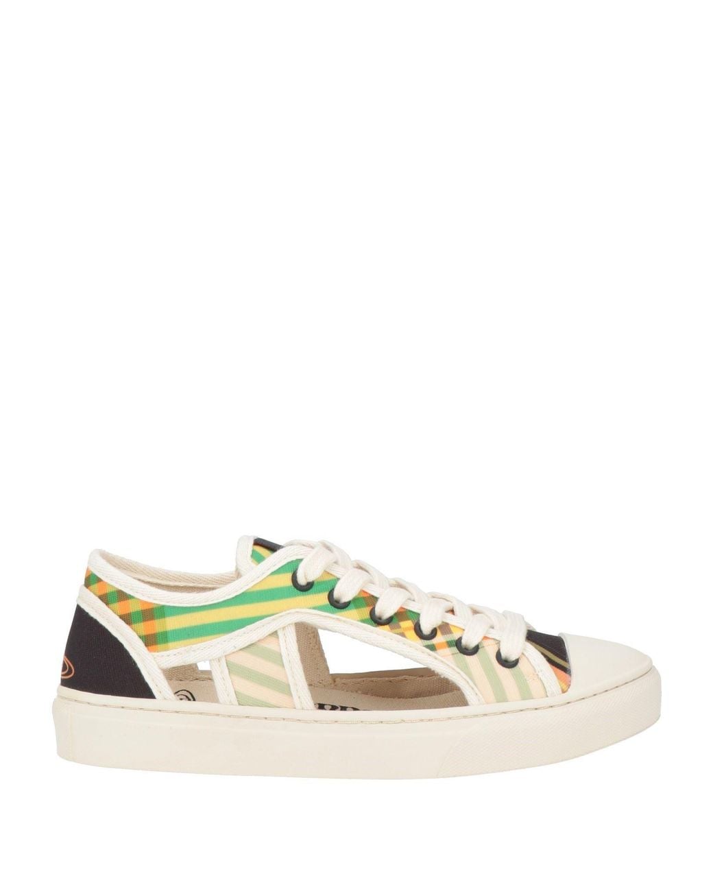 Vivienne Westwood White Sneakers Textile Fibers