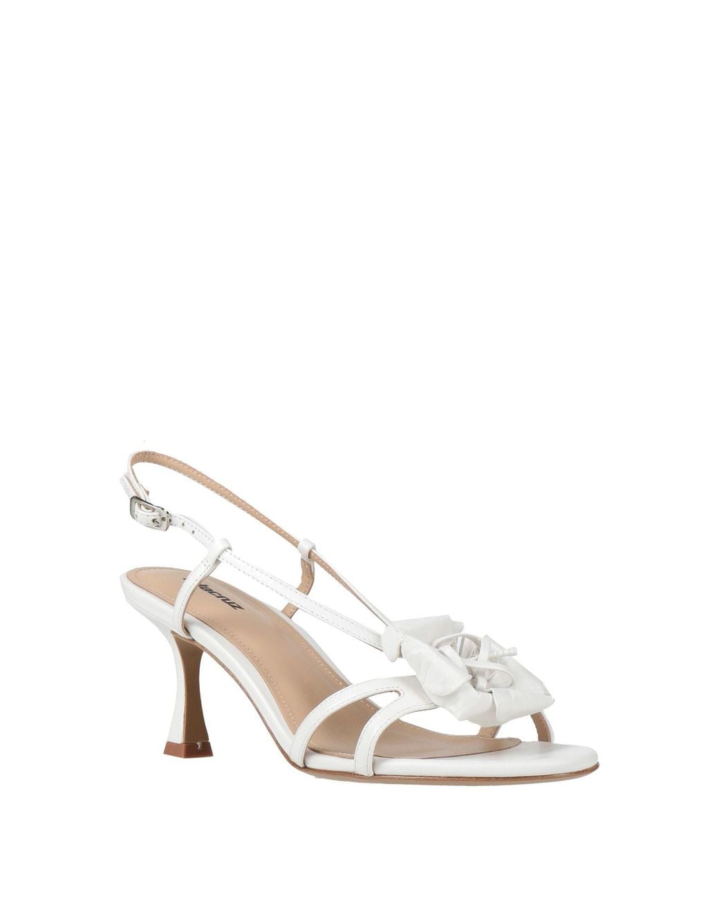 Lola Cruz White Sandals