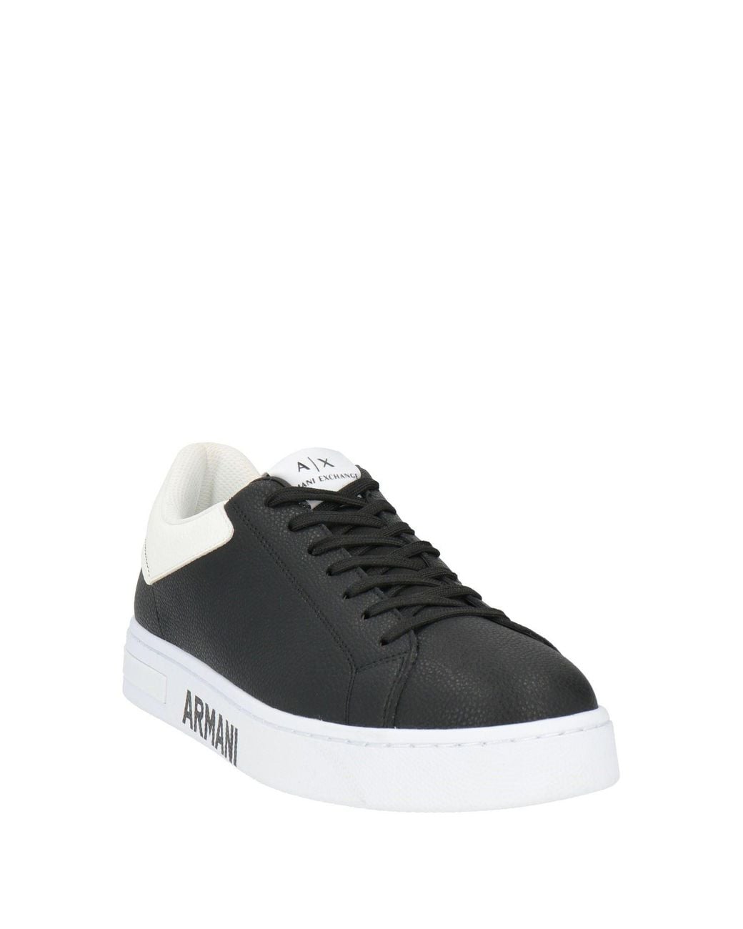 ARMANI EXCHANGE Black Trainers for men