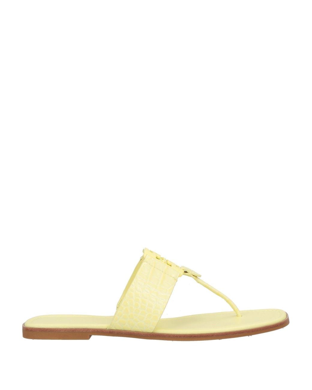 Tory Burch Yellow Thong Sandal Leather