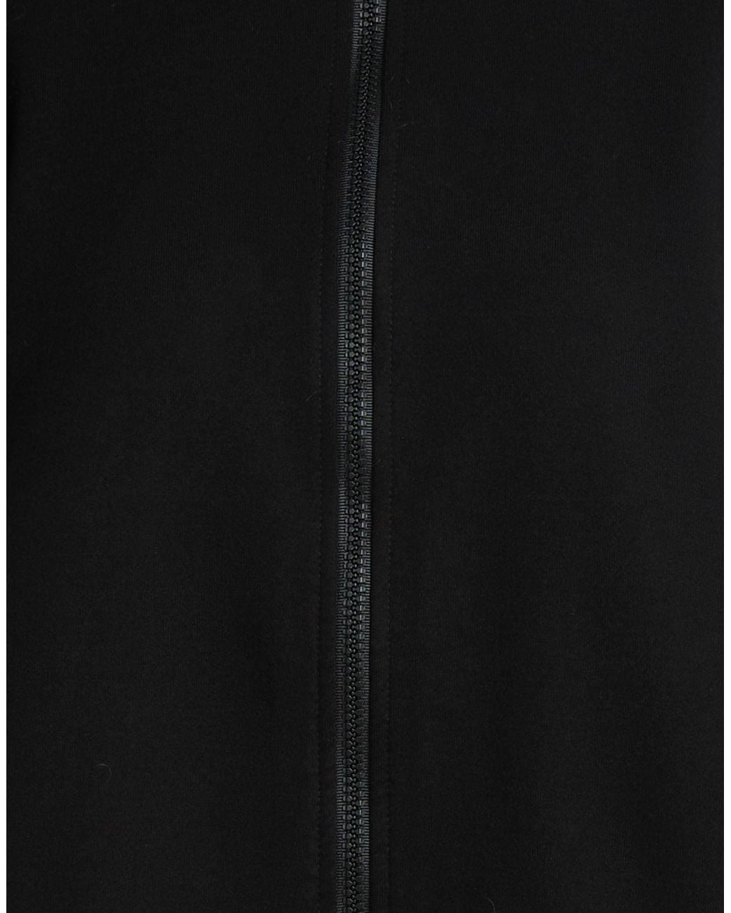 Herno Black Sweatshirt Cotton, Polyester