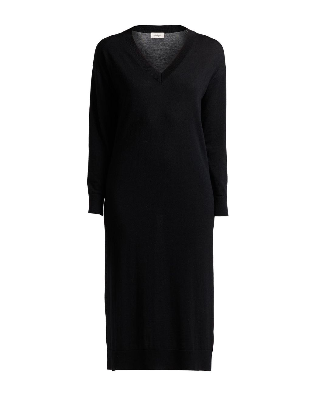 Ottod'Ame Black Midi Dress