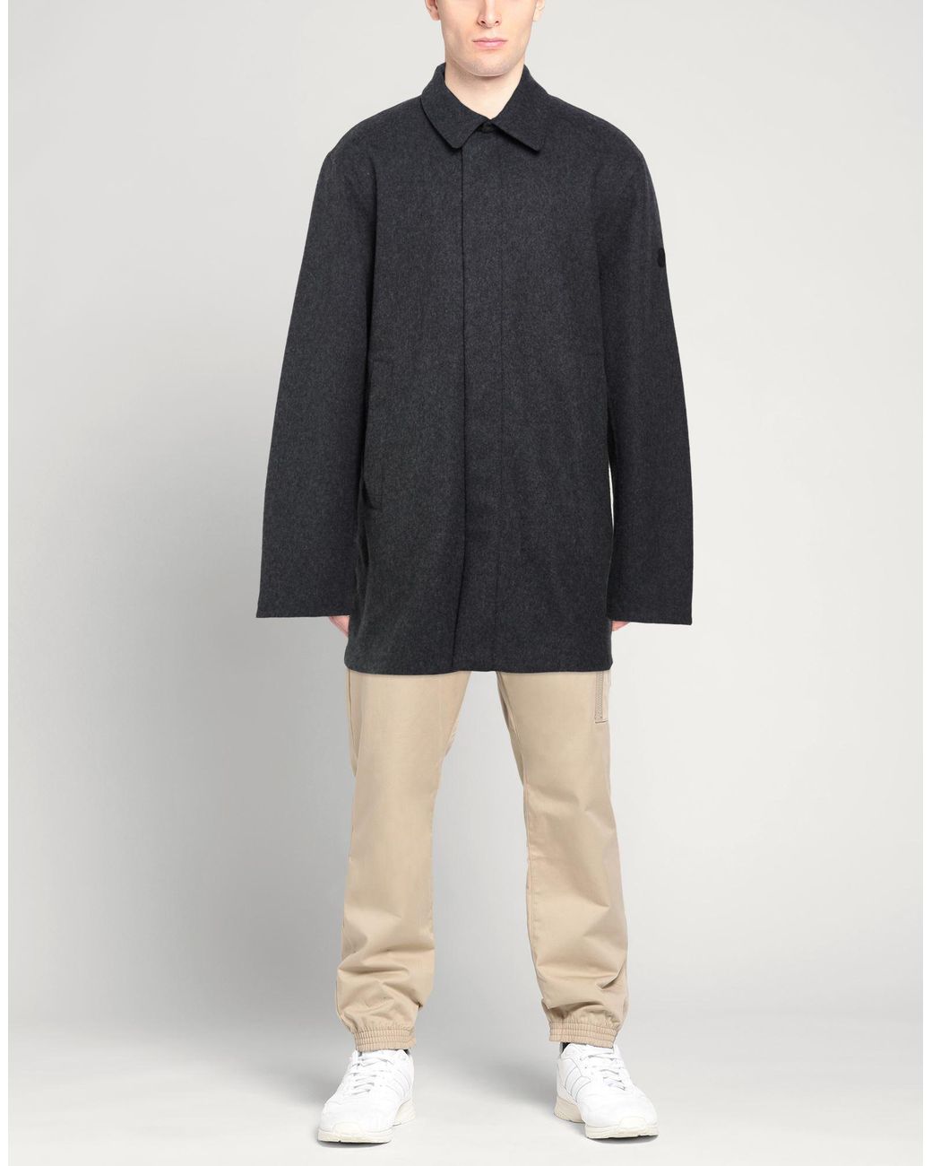 People Of Shibuya Blue Overcoat & Trench Coat for men