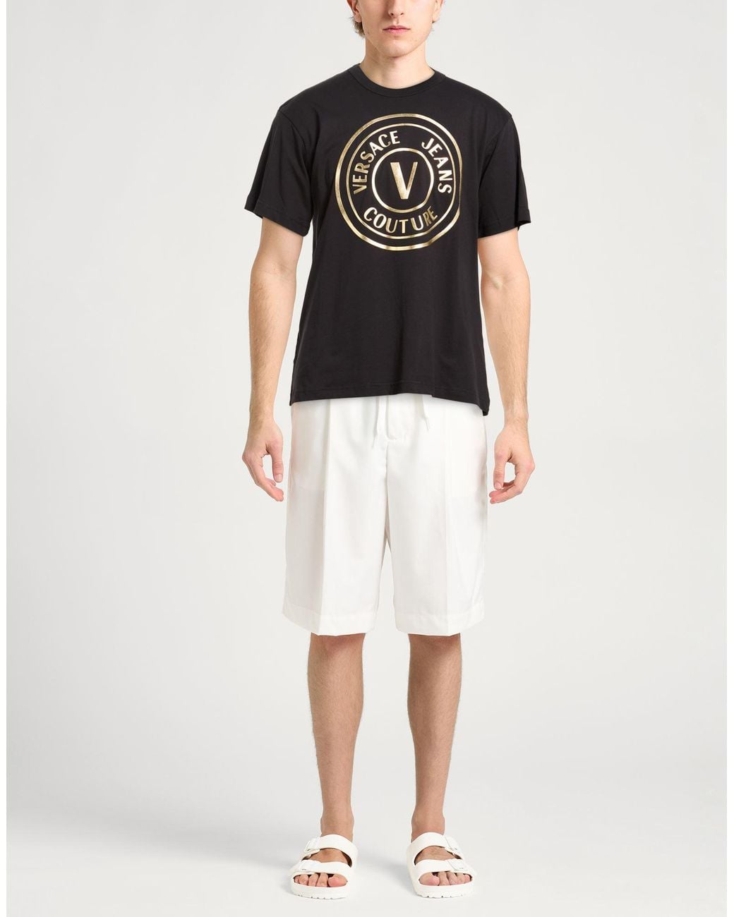 Versace Jeans Couture Black T-Shirts for men