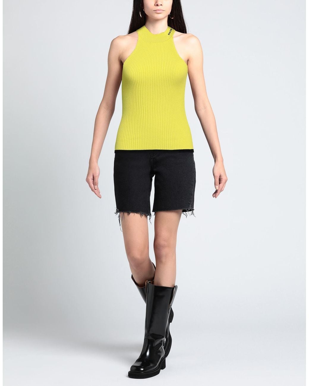 MSGM Yellow Top