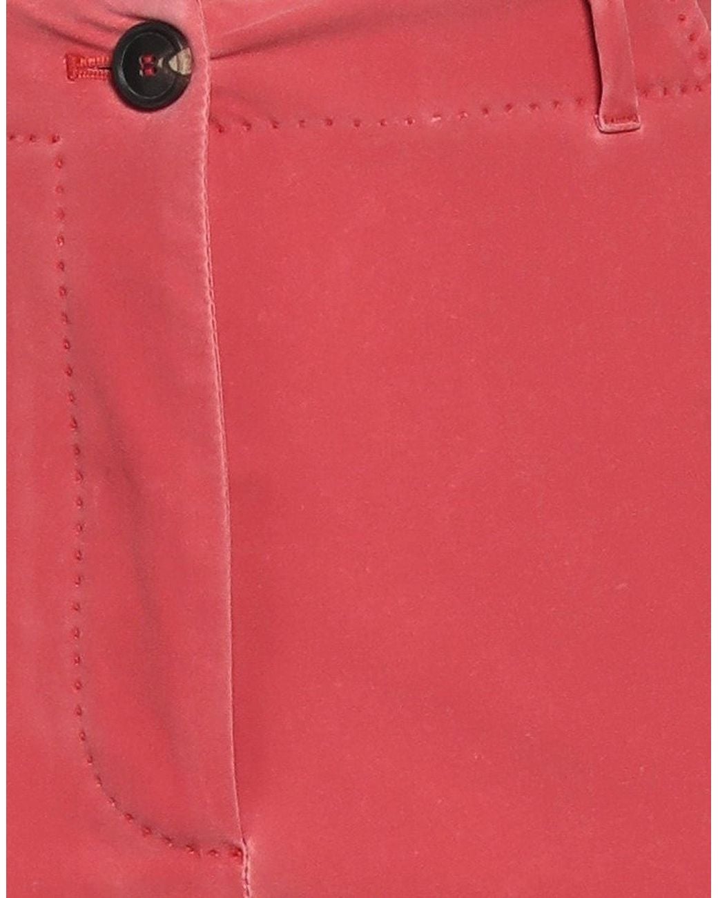 Rrd Red Pants Polyamide, Elastane