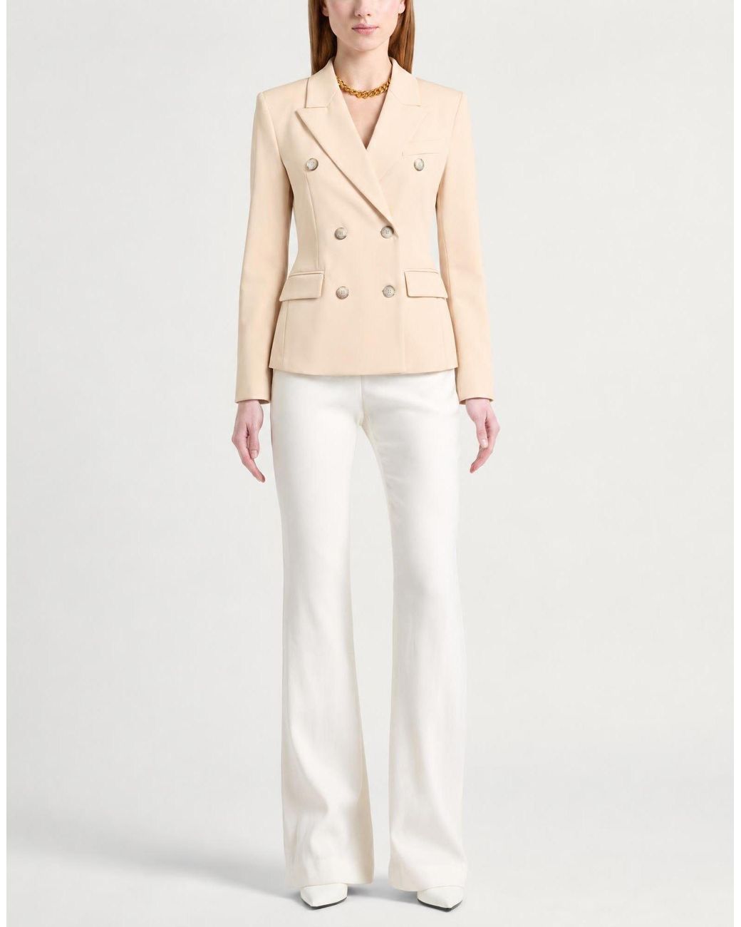 ViCOLO Natural Blazer Polyester, Viscose, Elastane