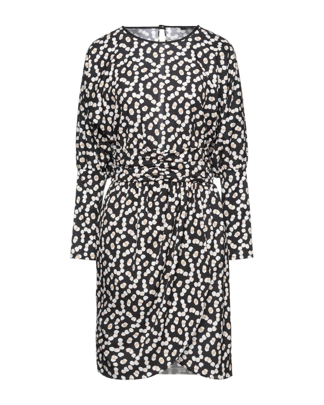 Hanita White Midi Dress Polyester