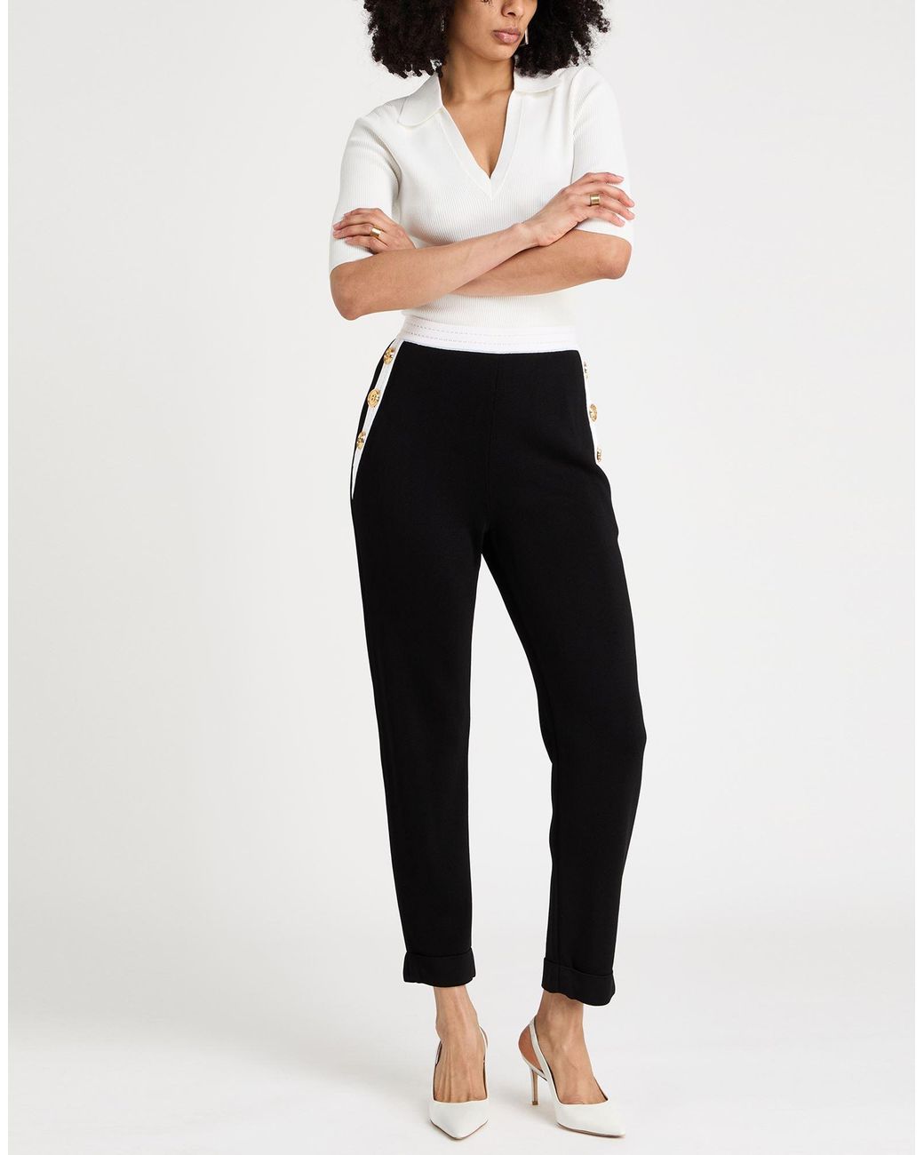 Pantalon Balmain en coloris Black