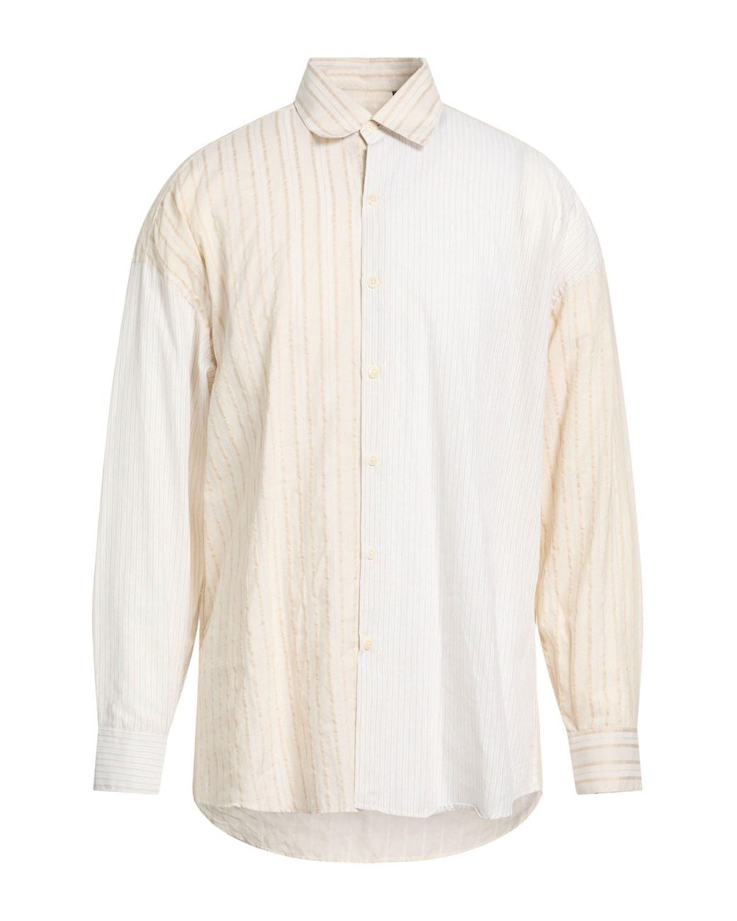 Costumein White Shirt Cotton, Silk, Linen for men