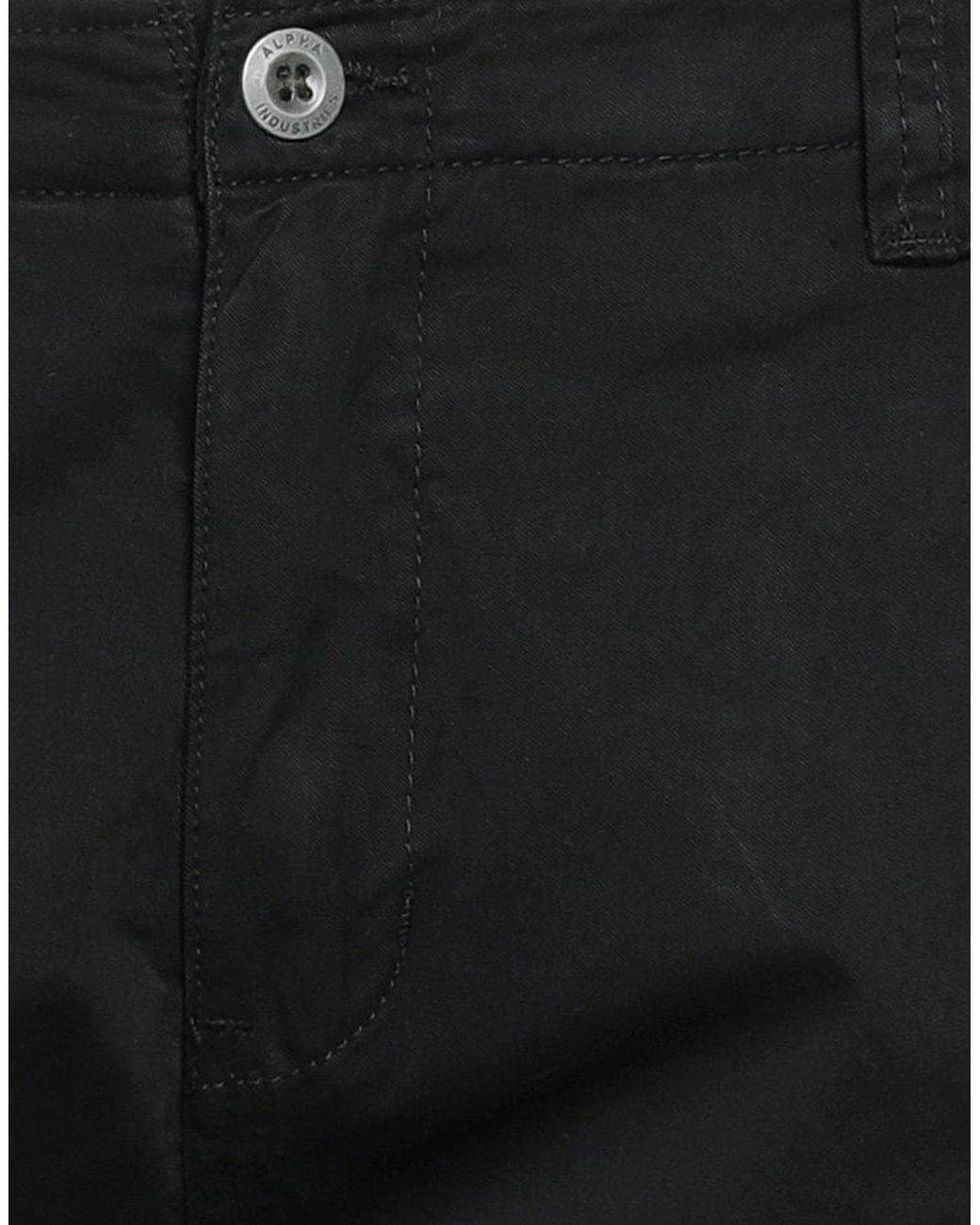 Alpha Industries Black Trouser for men