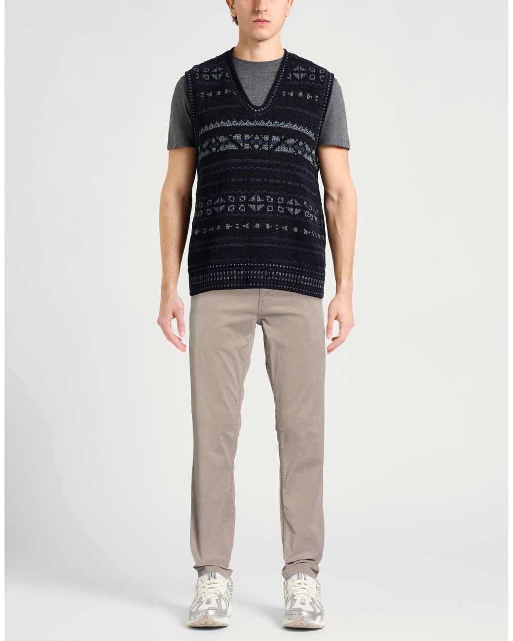 Guess Natural Khaki Pants Lyocell, Cotton, Elastane for men