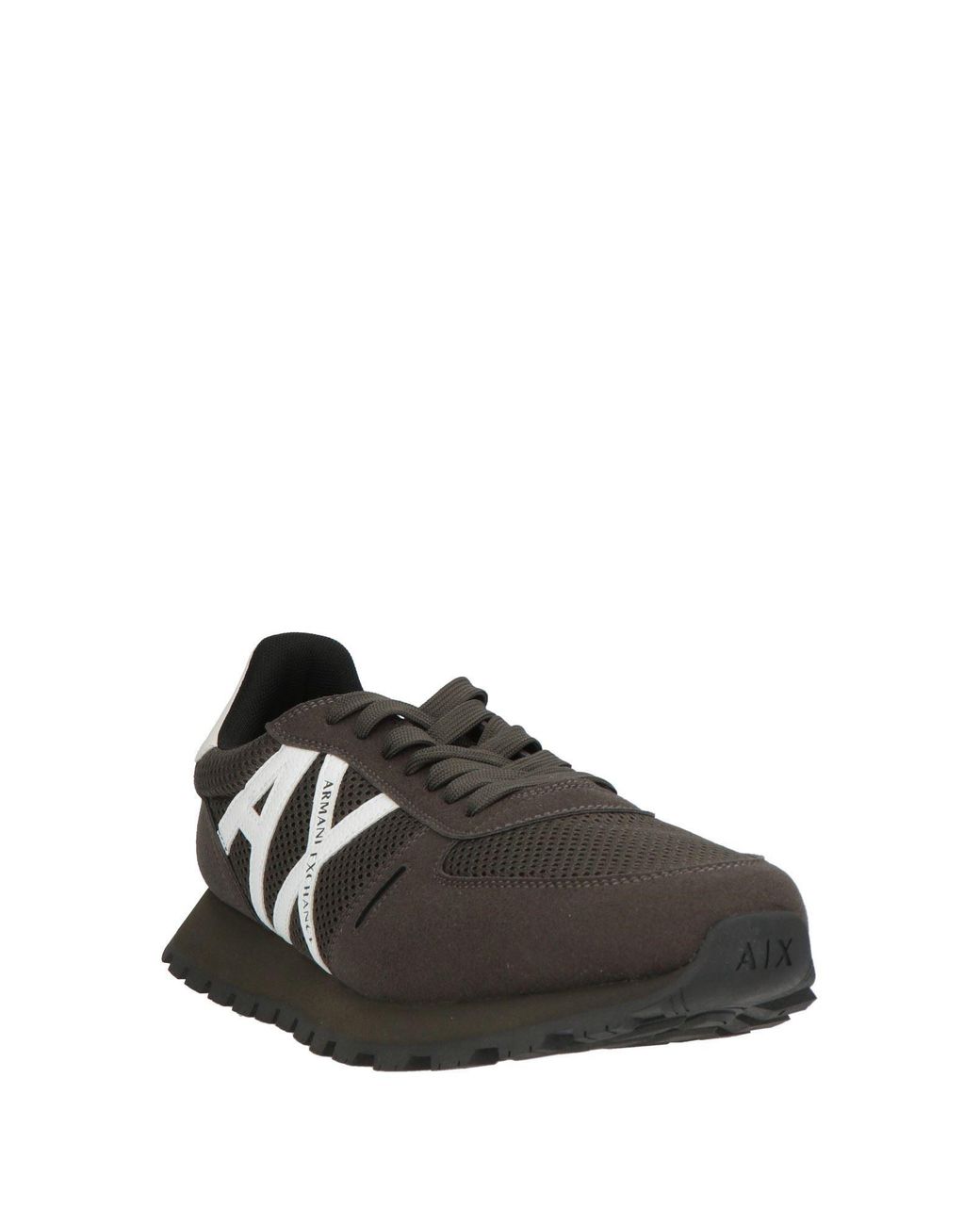 ARMANI EXCHANGE Black Trainers for men